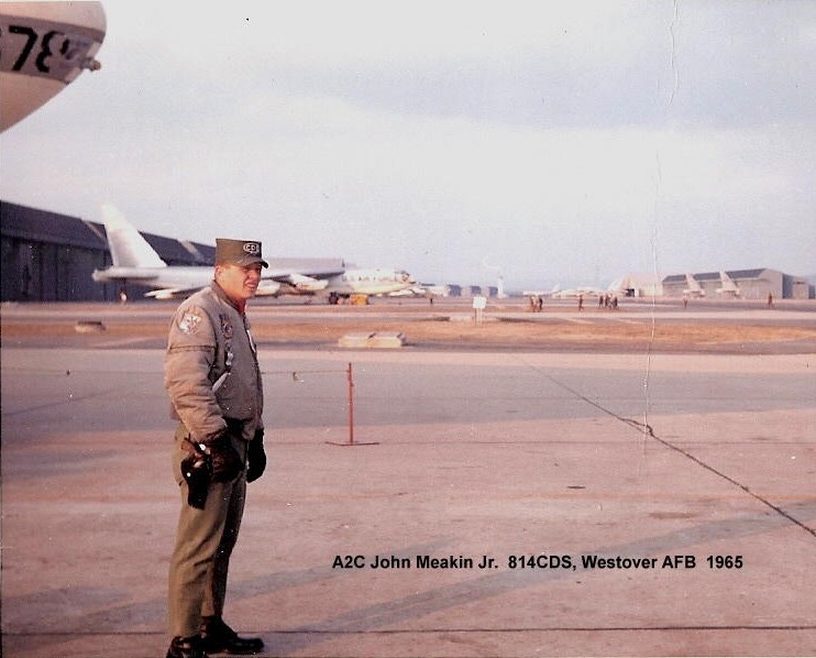 John Meakin Jr. Flight line duty 1965