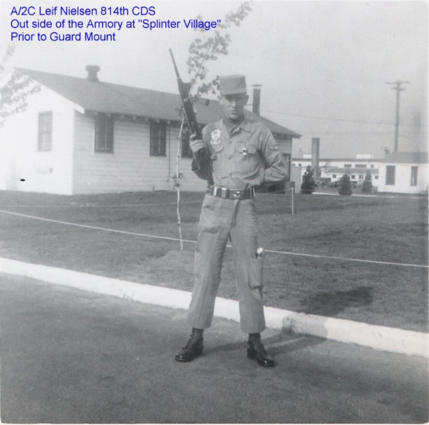 Airman  Leif Nielsen 814th CDS 1959