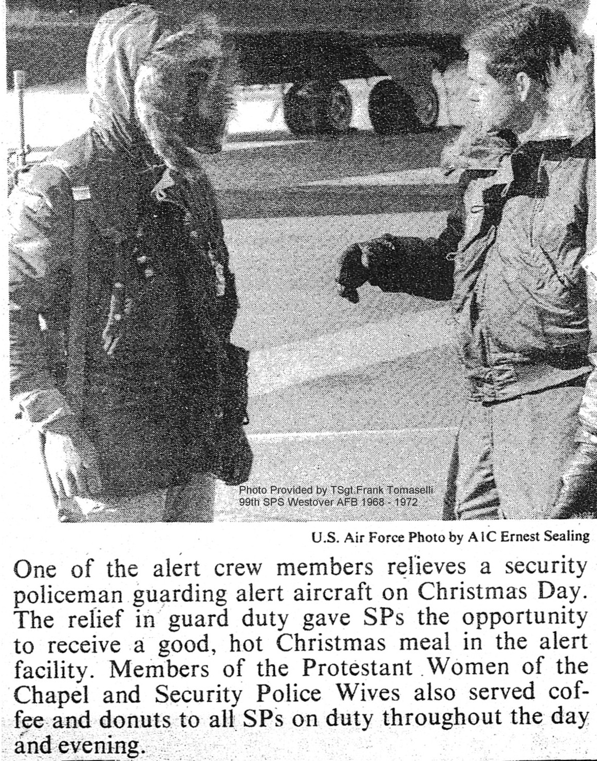 Christmas on the flightline 1972