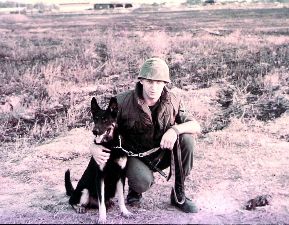 Waune J. Wirth and Chief Tan Son Nhut AFB Vietnam Sept. 1967 - 1968